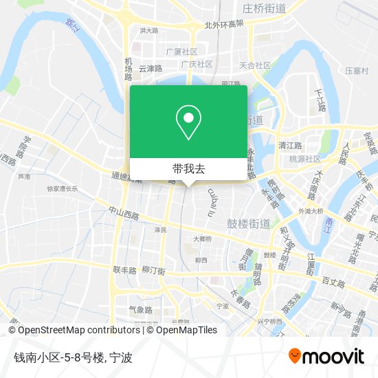 钱南小区-5-8号楼地图