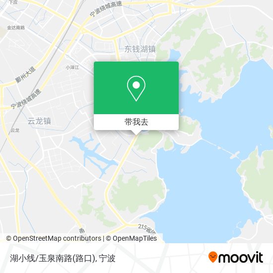 湖小线/玉泉南路(路口)地图