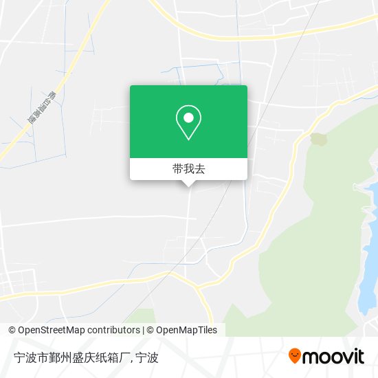 宁波市鄞州盛庆纸箱厂地图