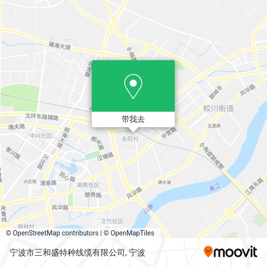 宁波市三和盛特种线缆有限公司地图