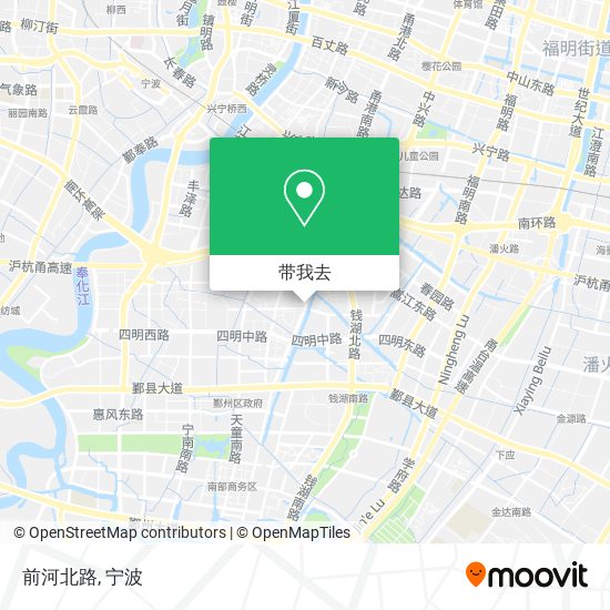 前河北路地图