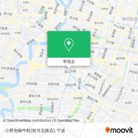 小胖泡椒牛蛙(前河北路店)地图