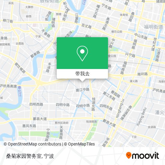 桑菊家园警务室地图