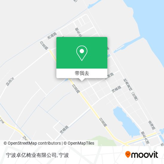 宁波卓亿椅业有限公司地图