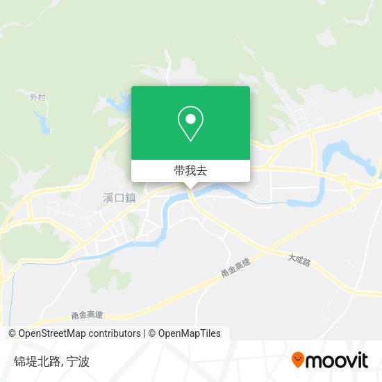 锦堤北路地图