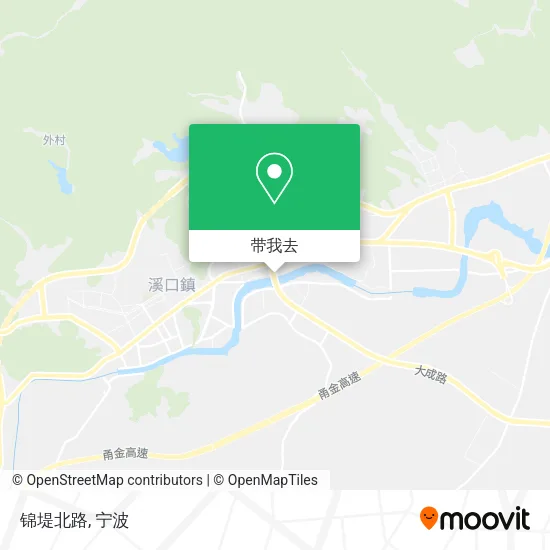 锦堤北路地图