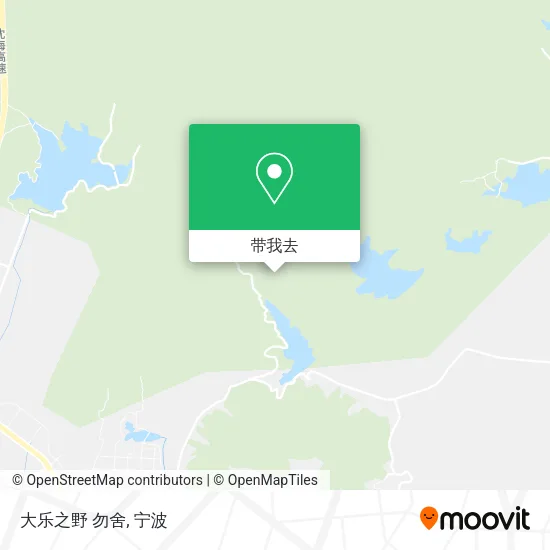 大乐之野 勿舍地图