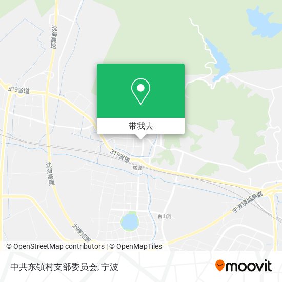 中共东镇村支部委员会地图