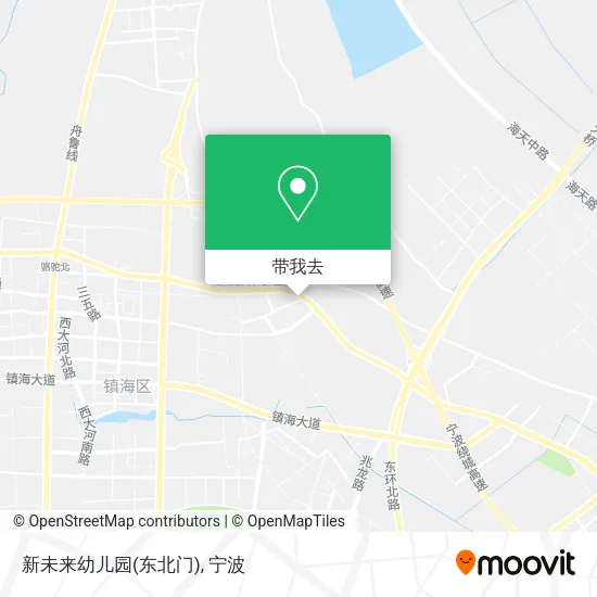 新未来幼儿园(东北门)地图