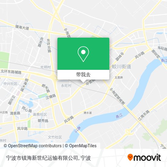 宁波市镇海新世纪运输有限公司地图