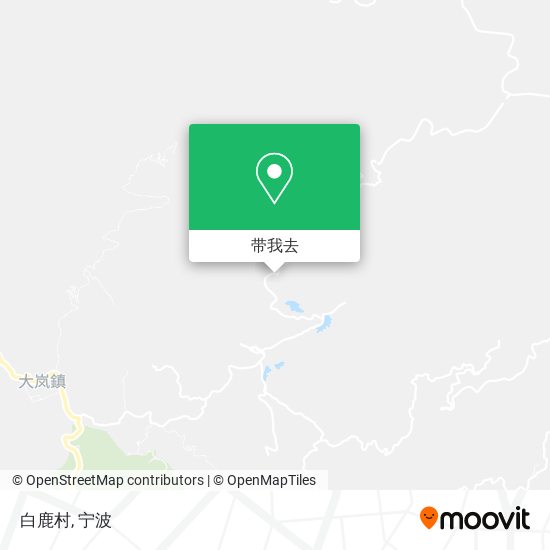 白鹿村地图