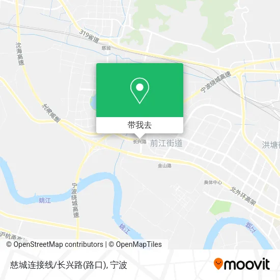 慈城连接线/长兴路(路口)地图