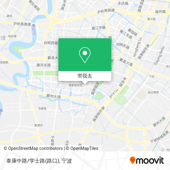 泰康中路/学士路(路口)地图