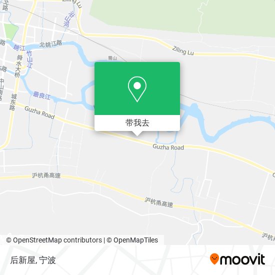 后新屋地图