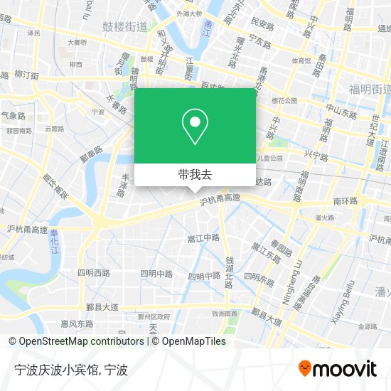 宁波庆波小宾馆地图