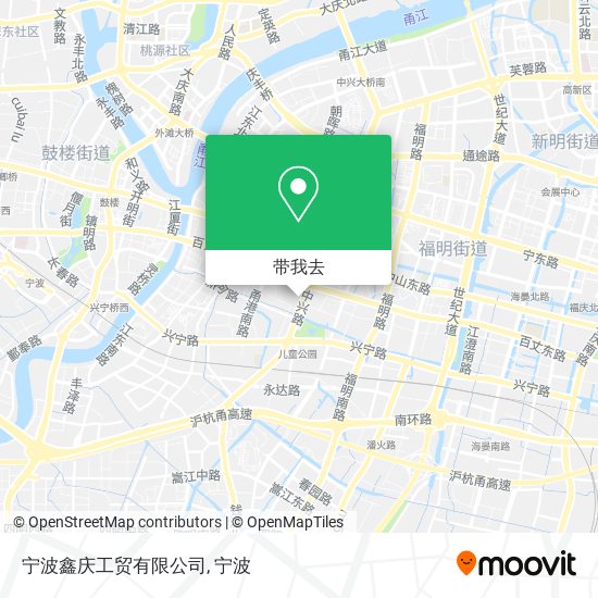 宁波鑫庆工贸有限公司地图