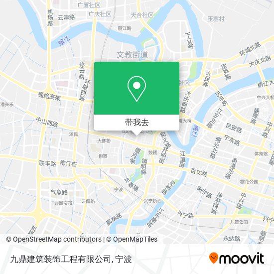 九鼎建筑装饰工程有限公司地图