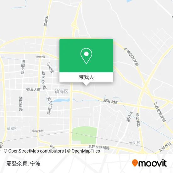 爱登余家地图