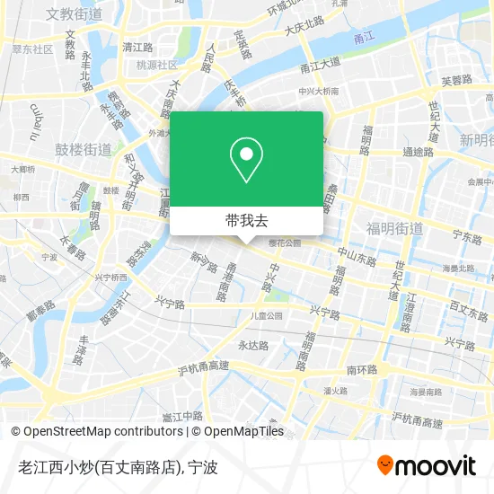 老江西小炒(百丈南路店)地图