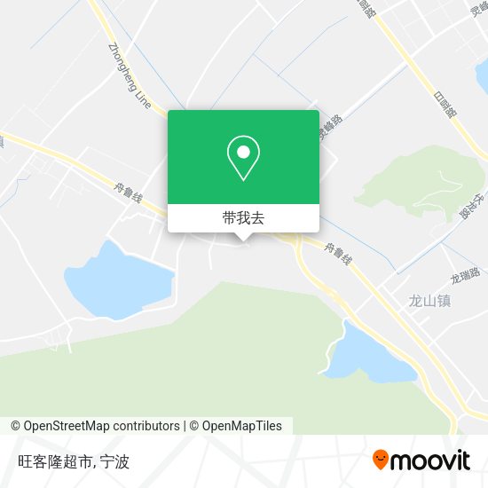 旺客隆超市地图