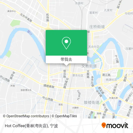 Hot Coffee(青林湾街店)地图