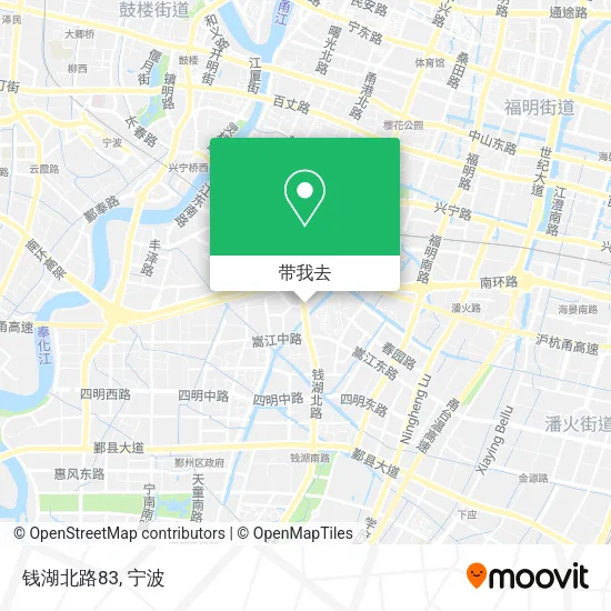 钱湖北路83地图