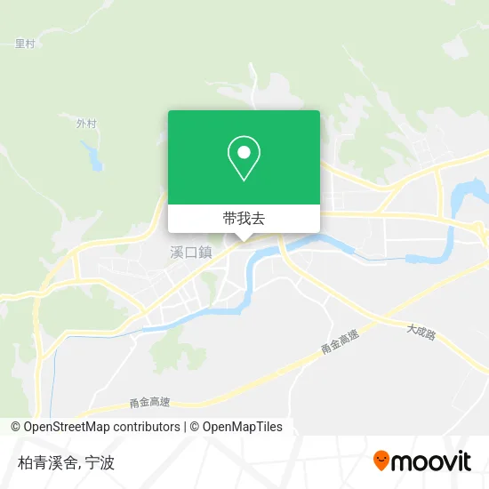 柏青溪舍地图