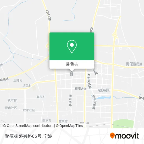 骆驼街盛兴路66号地图