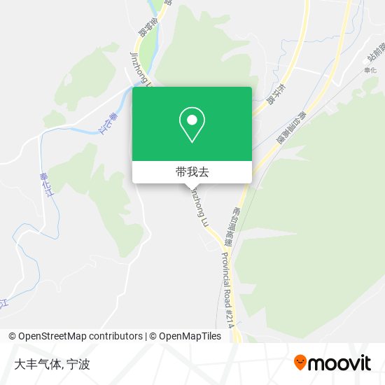 大丰气体地图