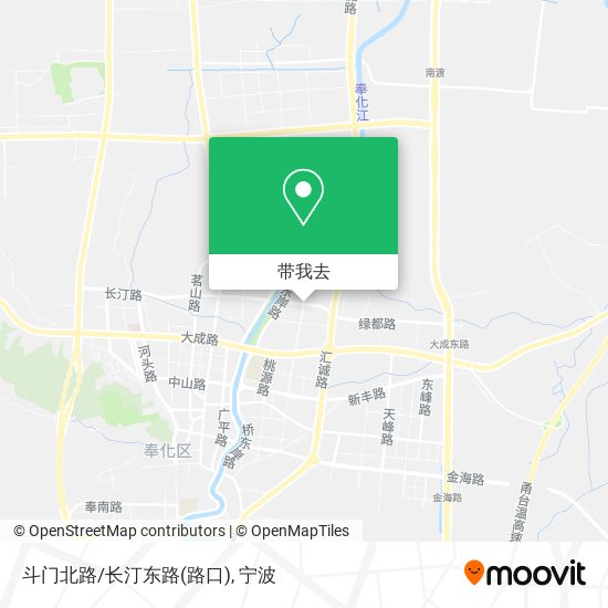斗门北路/长汀东路(路口)地图