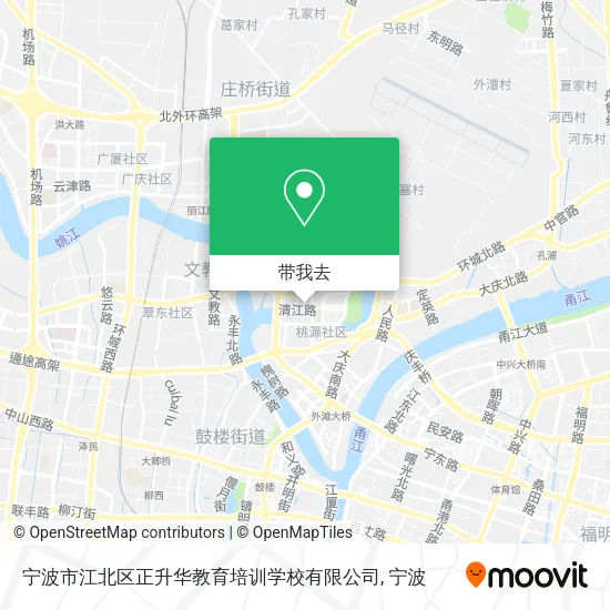 宁波市江北区正升华教育培训学校有限公司地图