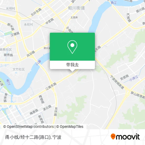 甬小线/经十二路(路口)地图