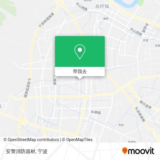 安警消防器材地图