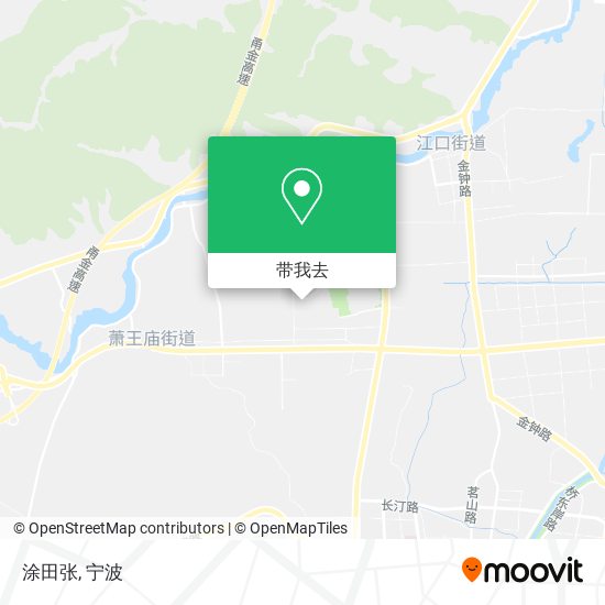 涂田张地图