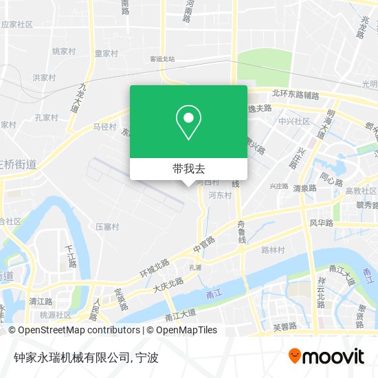 钟家永瑞机械有限公司地图