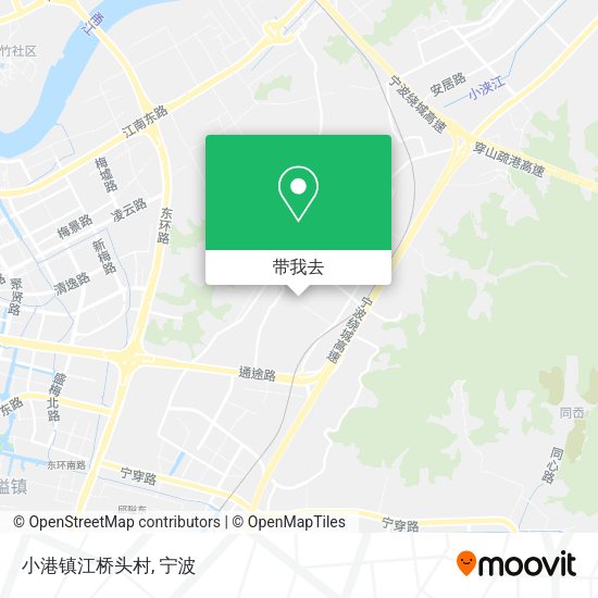 小港镇江桥头村地图