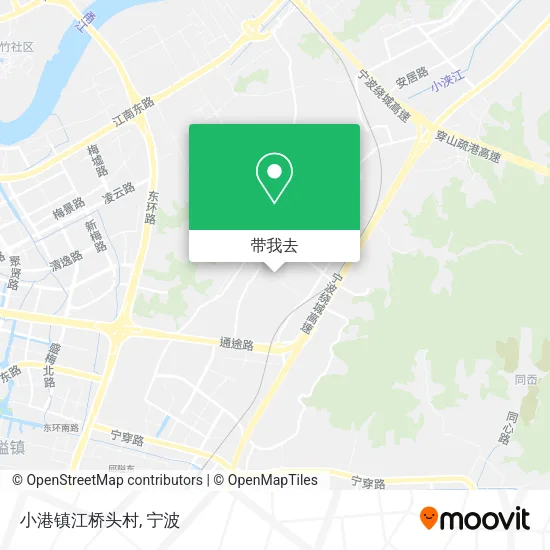 小港镇江桥头村地图
