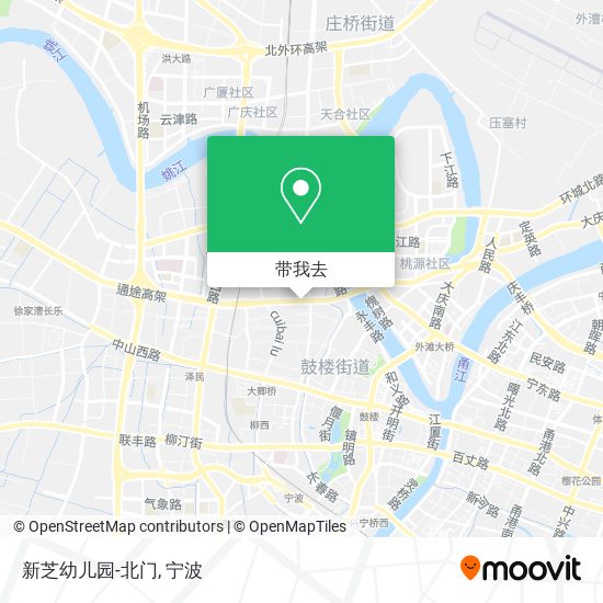 新芝幼儿园-北门地图
