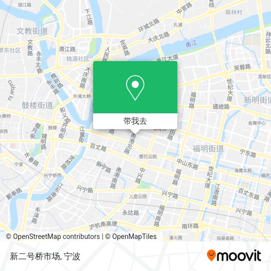 新二号桥市场地图