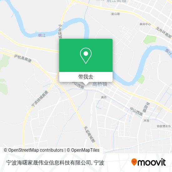 宁波海曙家晟伟业信息科技有限公司地图