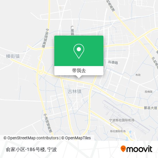 俞家小区-186号楼地图