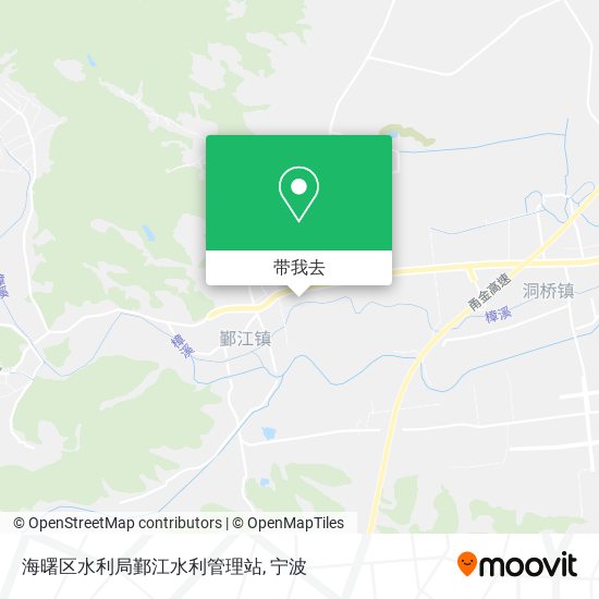 海曙区水利局鄞江水利管理站地图