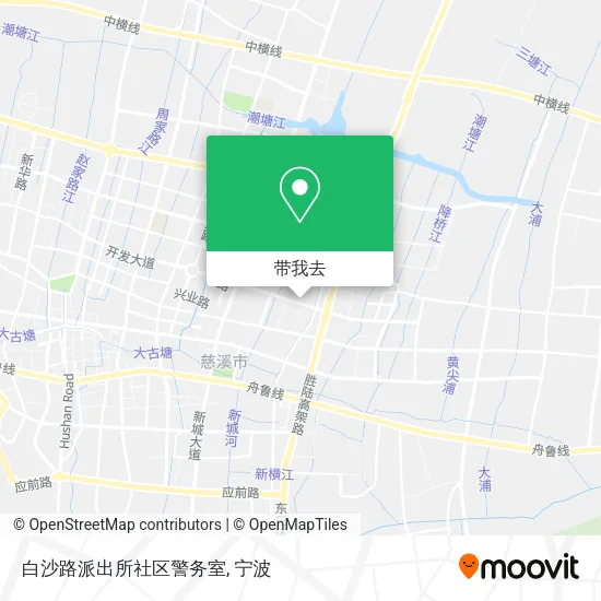 白沙路派出所社区警务室地图