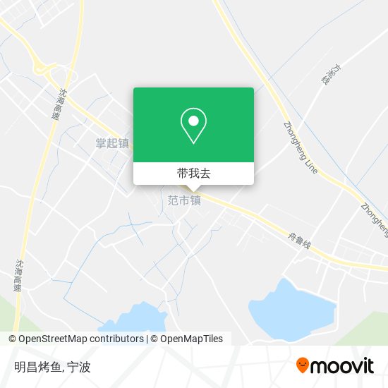 明昌烤鱼地图