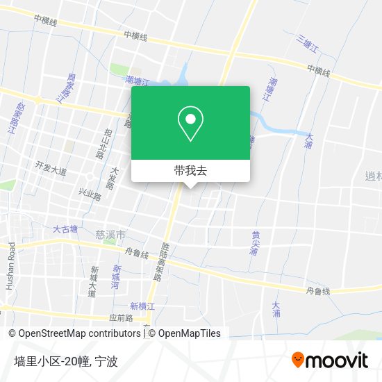 墙里小区-20幢地图