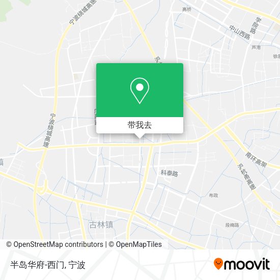 半岛华府-西门地图