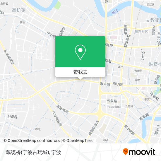 藕缆桥(宁波古玩城)地图