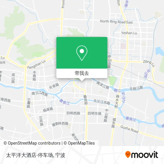 太平洋大酒店-停车场地图