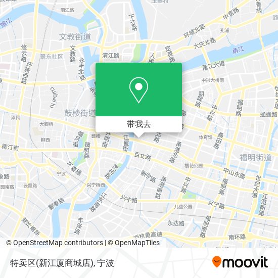 特卖区(新江厦商城店)地图