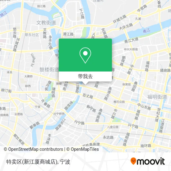 特卖区(新江厦商城店)地图